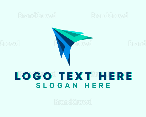 Forwarding Logistics Plane Logo