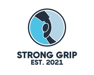 Grip - Holding Hands Child Care logo design