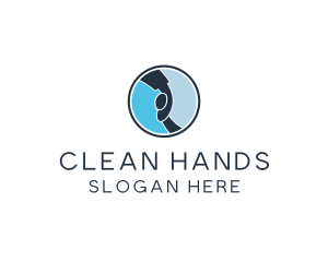 Holding Hands Child Care logo design