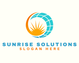 Daylight - Solar Power Source logo design