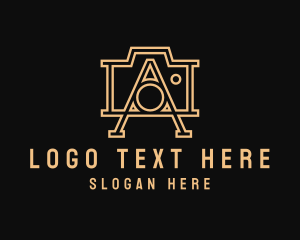 Letter A Photo Studio Logo