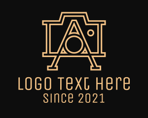 Letter A Photo Studio Logo
