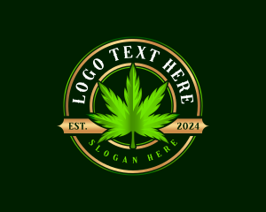 Leaf - Premium Marijuana Leaf logo design