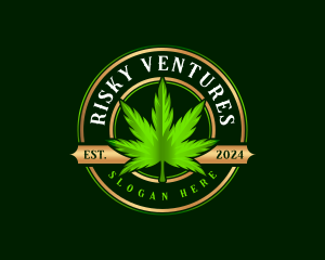 Premium Marijuana Leaf Logo