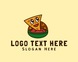 Salsa - Nachos Tortilla Salsa logo design