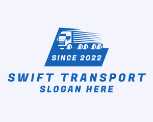 Transporation - Truck Transport Service logo design