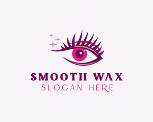 Beautician Eyelash Cosmetics logo design