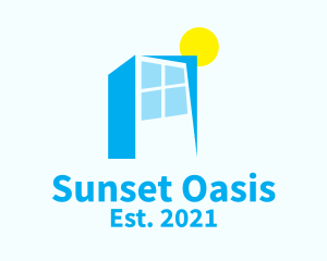 Sunrise City Tower  logo design