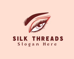 Sexy Woman Eyelash logo design