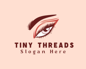 Sexy Woman Eyelash logo design