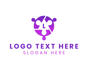 Startup - Jigsaw Puzzle Business Company logo design