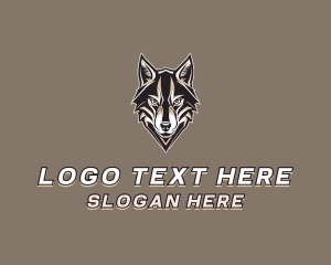 Wild - Wolf Team Gaming logo design