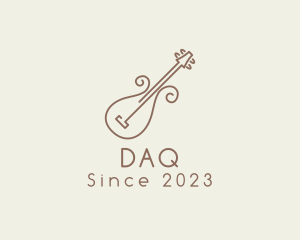 Minimalist - Minimalist Violin Instrument logo design