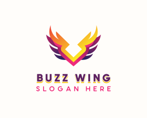 Holy Spiritual Wings logo design