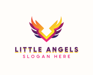 Holy Spiritual Wings logo design
