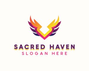 Holy - Holy Spiritual Wings logo design