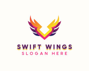 Holy Spiritual Wings logo design