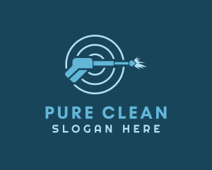 Target Pressure Washer logo design