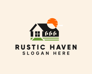 Homestead - House Residential Property logo design