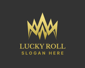 Premium Gold Crown Logo