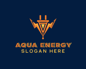 Electric Socket Energy logo design