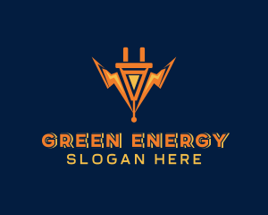 Electric Socket Energy logo design