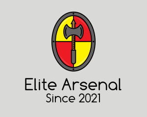 Arsenal - Ancient Battle Axe logo design