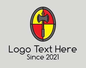 History - Ancient Battle Axe logo design