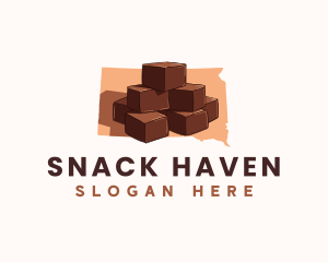 South Dakota Fudge logo design