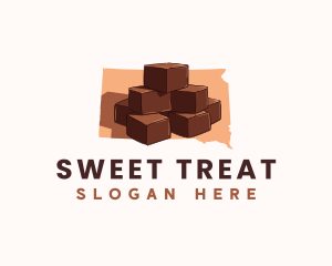 Brownies - South Dakota Fudge logo design