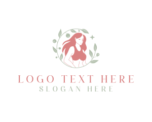 Lingerie - Bikini Sexy Woman logo design