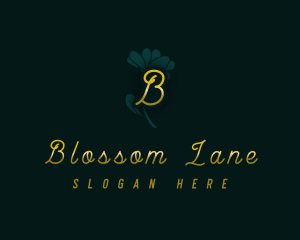 Elegant Blossom Flower logo design