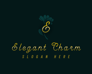 Elegant Blossom Flower logo design