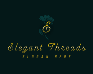 Elegant Blossom Flower logo design