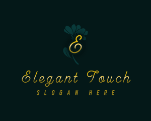 Elegant Blossom Flower logo design