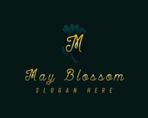 Elegant Blossom Flower logo design