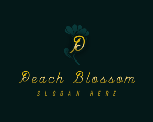 Elegant Blossom Flower logo design