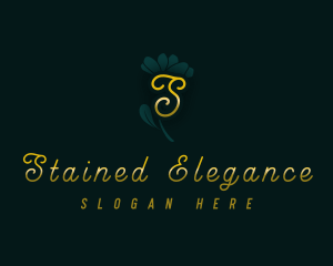 Elegant Blossom Flower logo design