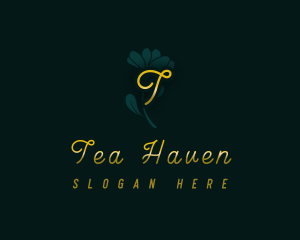 Elegant Blossom Flower logo design