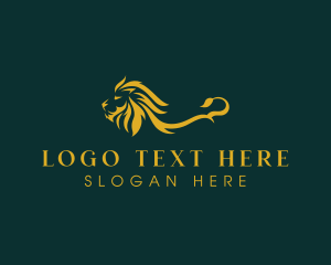 Premium Luxury Lion Logo