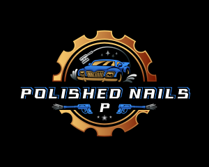 Automotive Garage Detailing logo design