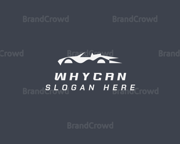 Racing Sports Car Logo