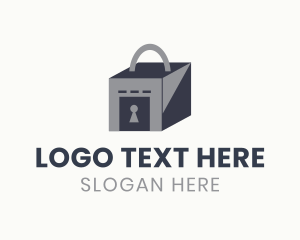 Storage Facility - Storage Lock Box logo design