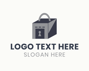 Repository - Storage Lock Box logo design