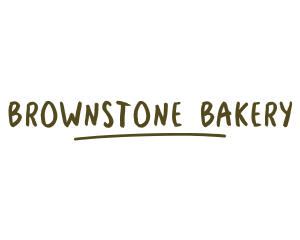 Brown Sketch Wordmark logo design