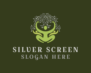 Silver Leaf Group Tree logo design