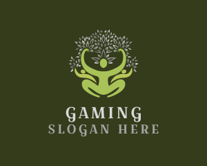 Parenting - Silver Leaf Group Tree logo design