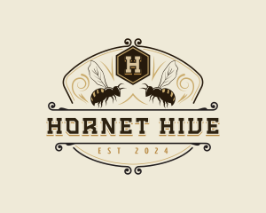 Bee Hive Honey logo design