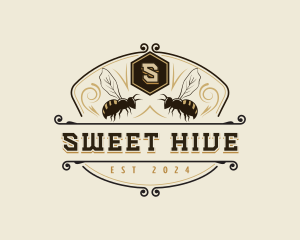 Bee Hive Honey logo design