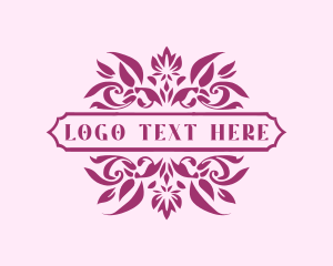 Luxury - Floral Stylish Boutique logo design